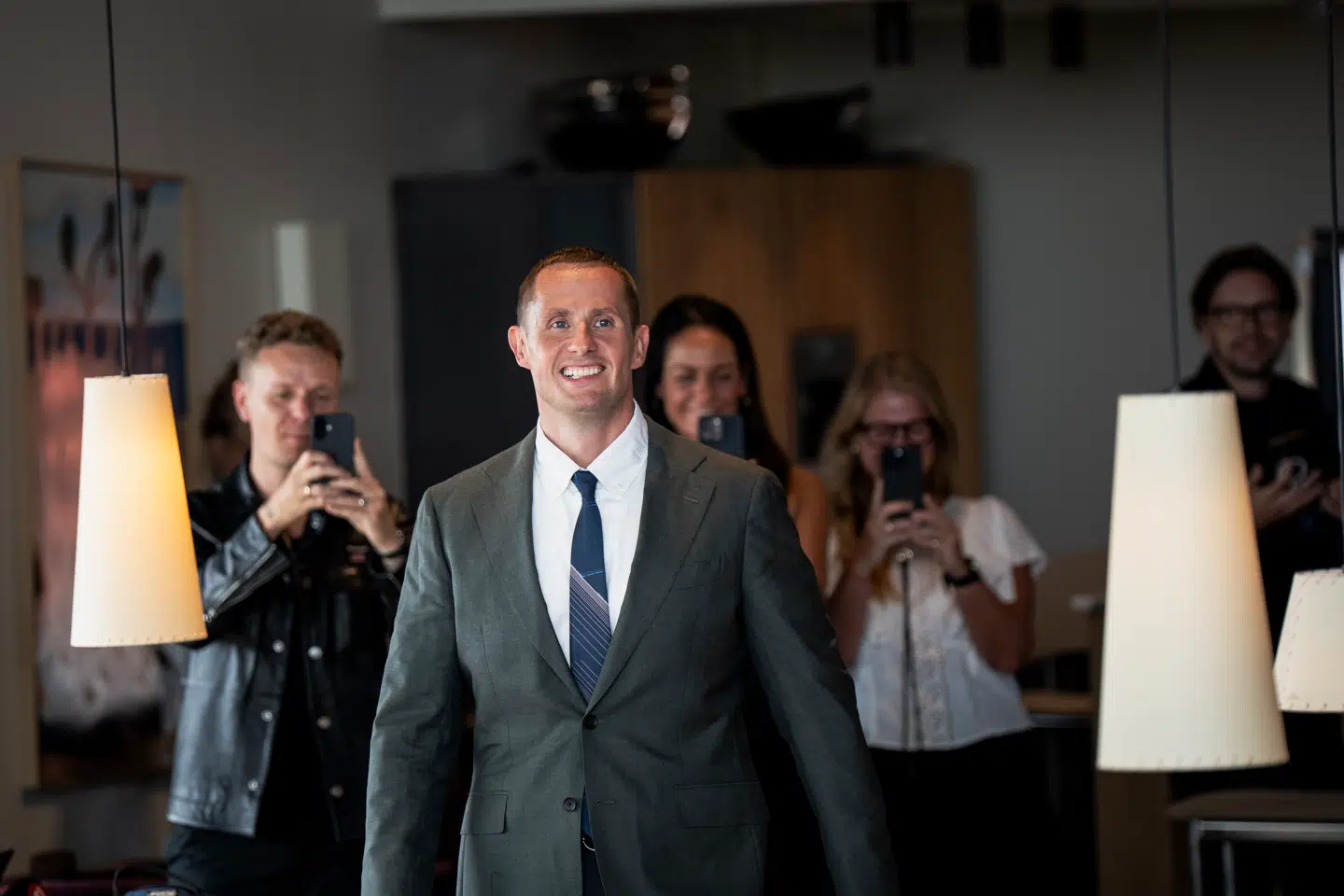 Benjamin Hav til pressearrangementet, hvor TV 2 præsenterer dommerholdet i den kommende sæson af 'X Factor' 2026, på Postgården i København tirsdag den 12. august 2025.