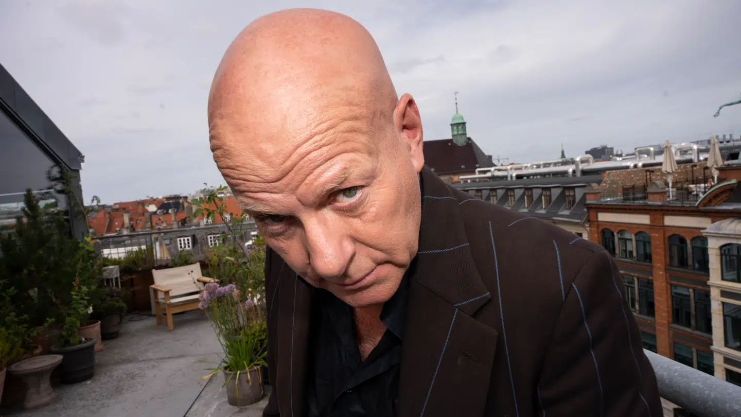 Thomas Blachman til pressearrangementet, hvor TV 2 præsenterer dommerholdet i den kommende sæson af 'X Factor' 2026, på Postgården i København tirsdag den 12. august 2025.