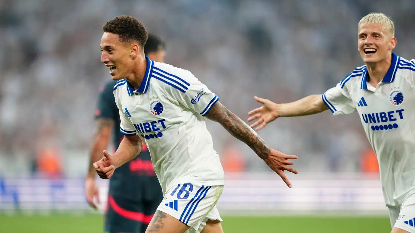 Målene blev scoret af Rodrigo Huescas, Magnus Matsson, Mohamed Elyounoussi og Robert, der endte med to kasser.