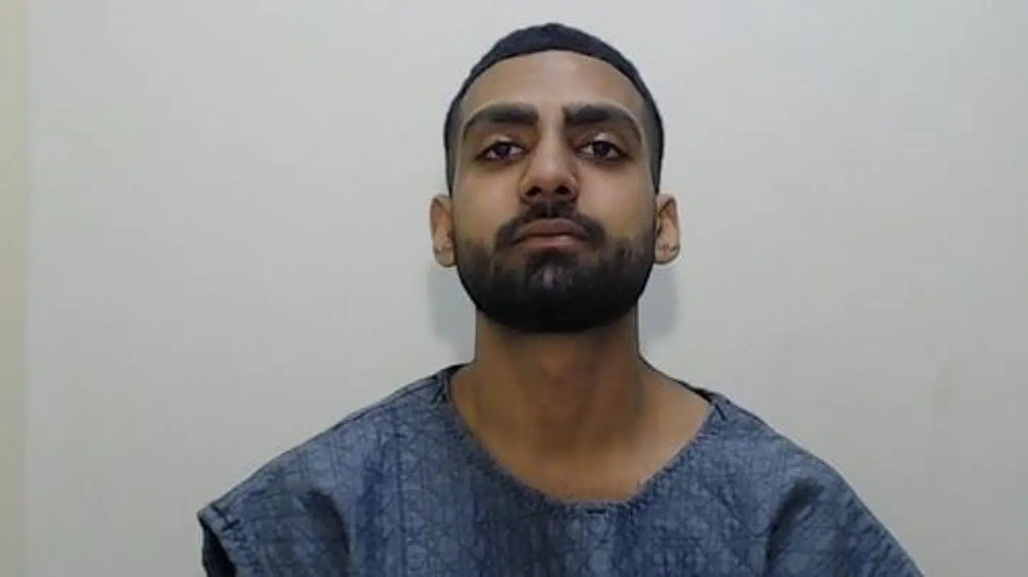 Britisk politi har frigivet følgende billede af Hassan Mahmood.