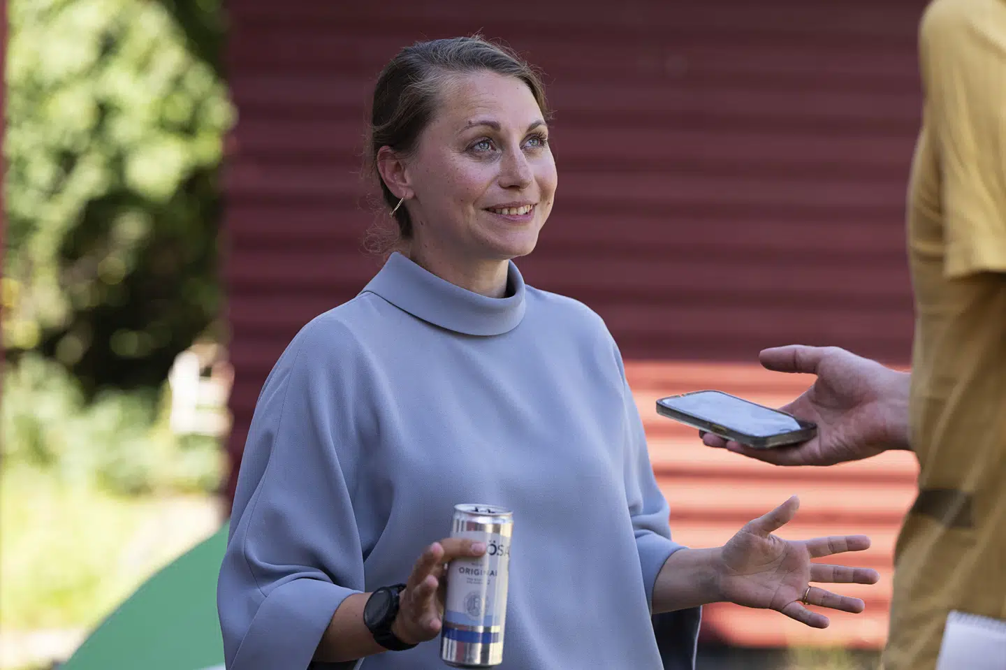 På SF's sommergruppemøde i Rørvig onsdag afviste partiets spidskandidat til kommunalvalget, Sisse Marie Welling, at tale om posten som overborgmester i København.