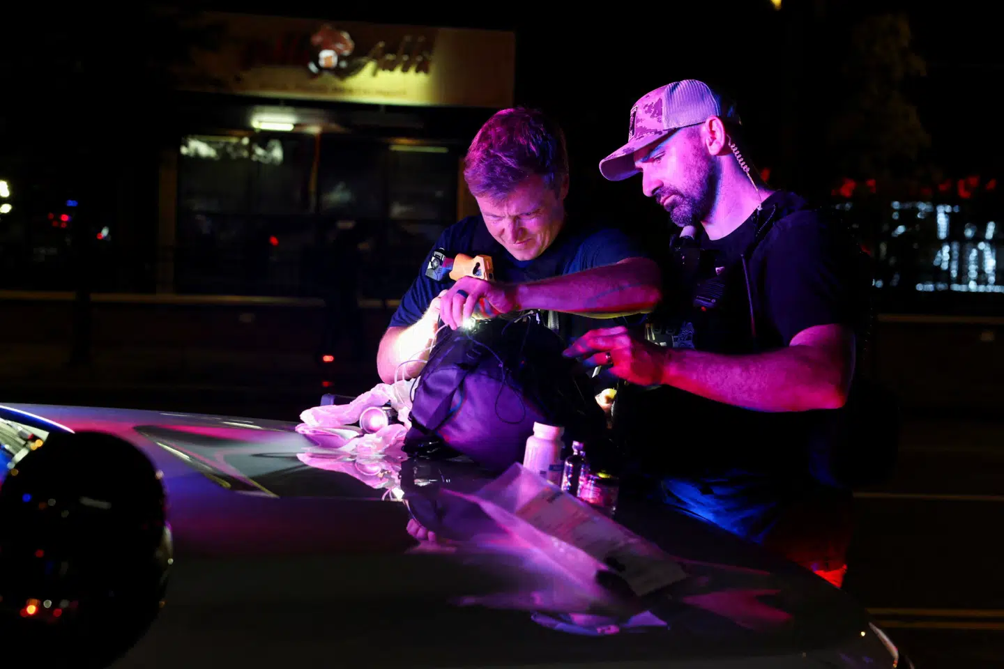 I denne uge indsatte Donald Trump 700 soldater fra Nationalgarden i Washington, D.C., og overtog kontrollen med den lokale politistyrke for at bekæmpe kriminalitet og fordrive hjemløse. Arkivfoto: Evelyn Hockstein, Scanpix