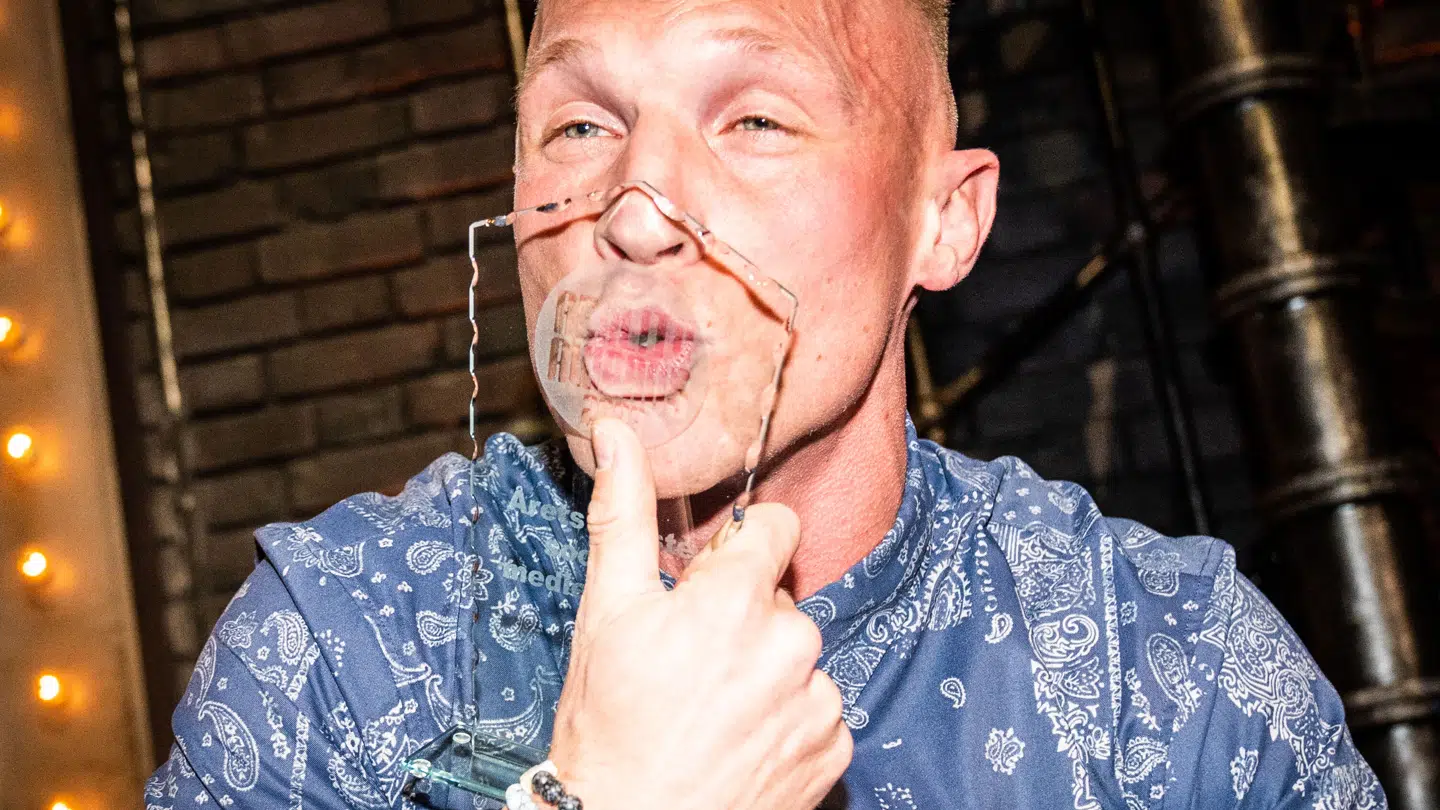 Philip May har taget én for holdet.