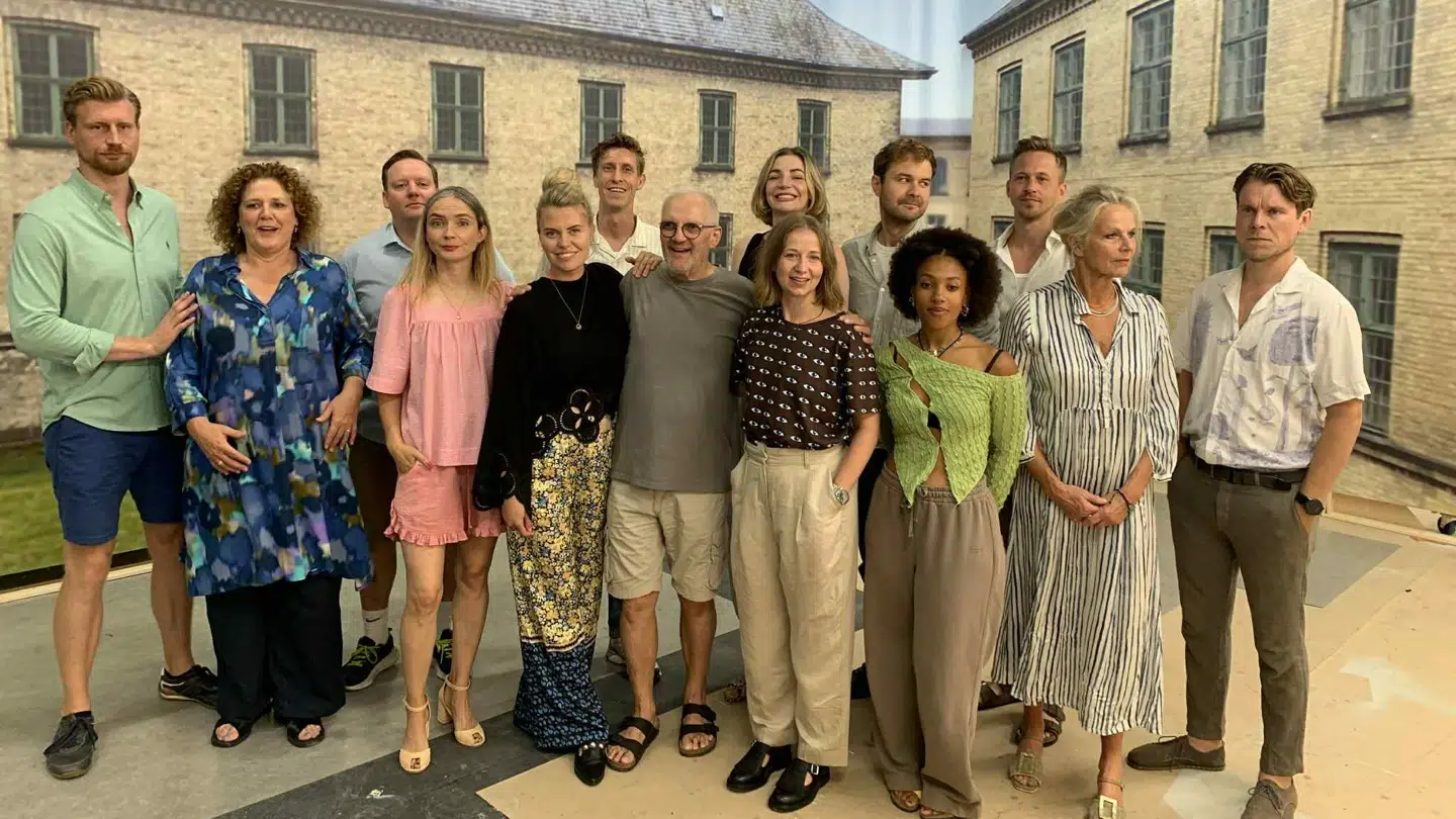 Pressemøde på 'Sygeplejeskolen' i Risby studierne i Albertslund.