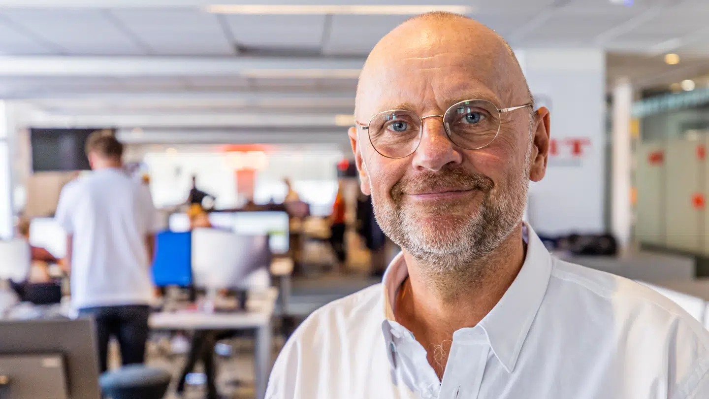 Portræt billeder af Henrik Qvortrup på BT redaktionen. August 2020