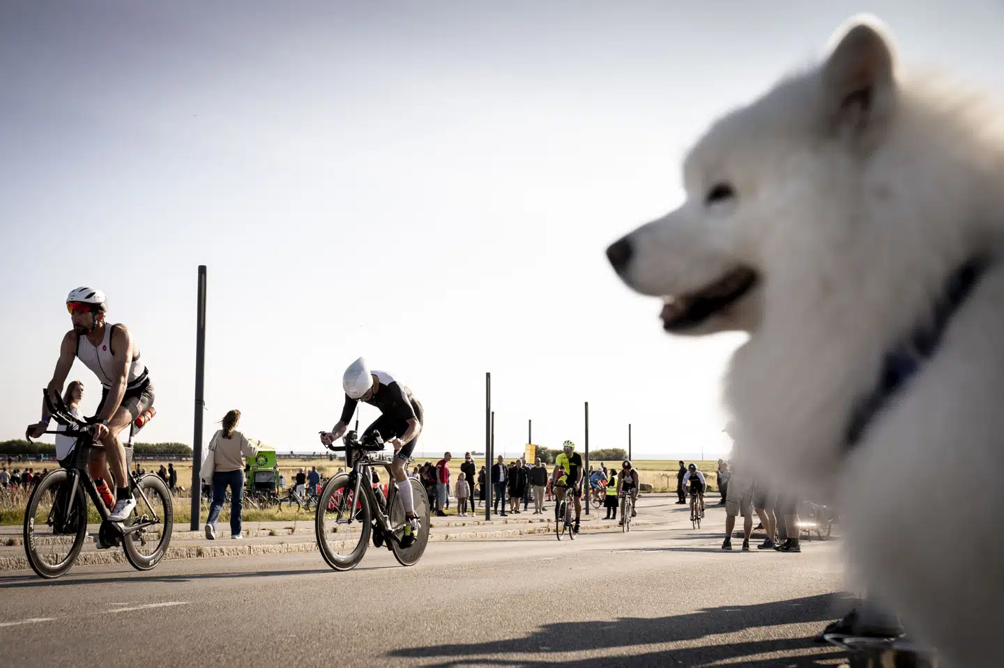 De bedste Ironman-atleter forventes at bruge i omegnen af 7 timer og 45 minutter på at gennemføre de 3,8 kilometer svømning, 180 kilometer cykling og 42,2 kilometer løb. (Arkivfoto).
