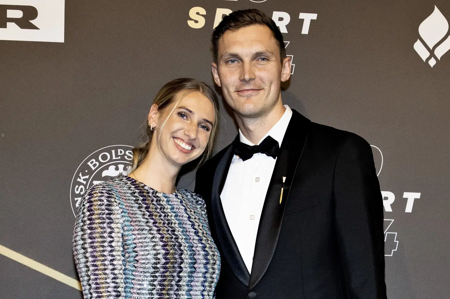 Badmintonspilleren Viktor Axelsen og Natalia Koch Rohde, som her ses til et gallashow i januar i Herning, skal skilles. (Arkivfoto).