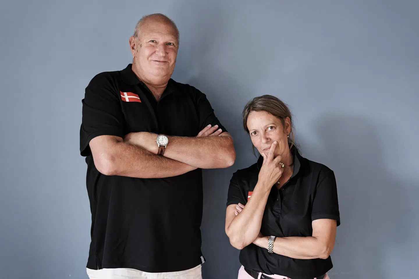 Flemming Danielsen og hans kone Nadia Bekkouche er et af tre par på det danske mixedlandshold til VM i bridge.
