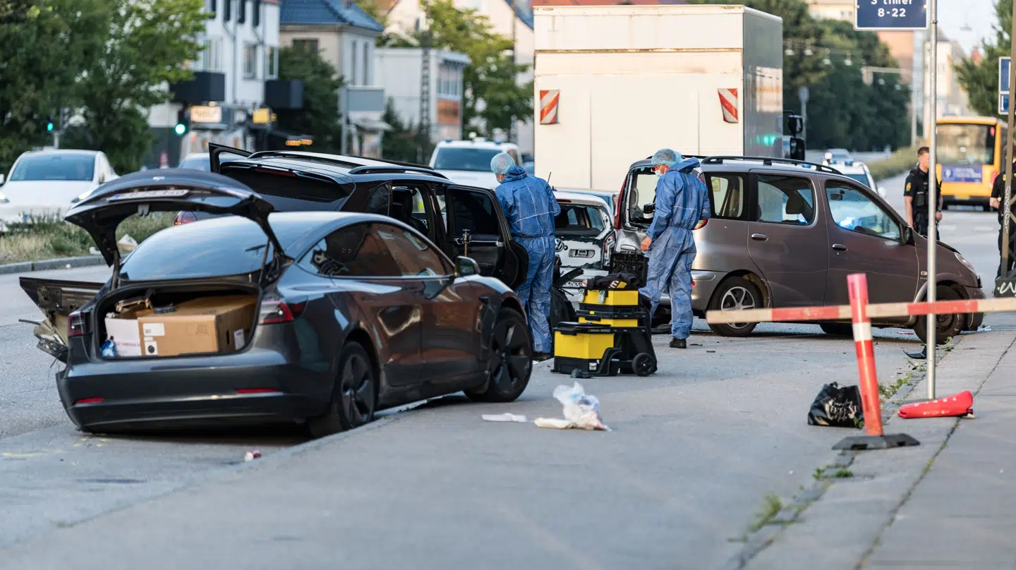 Her ses et billede efter ulykken ved Babysam