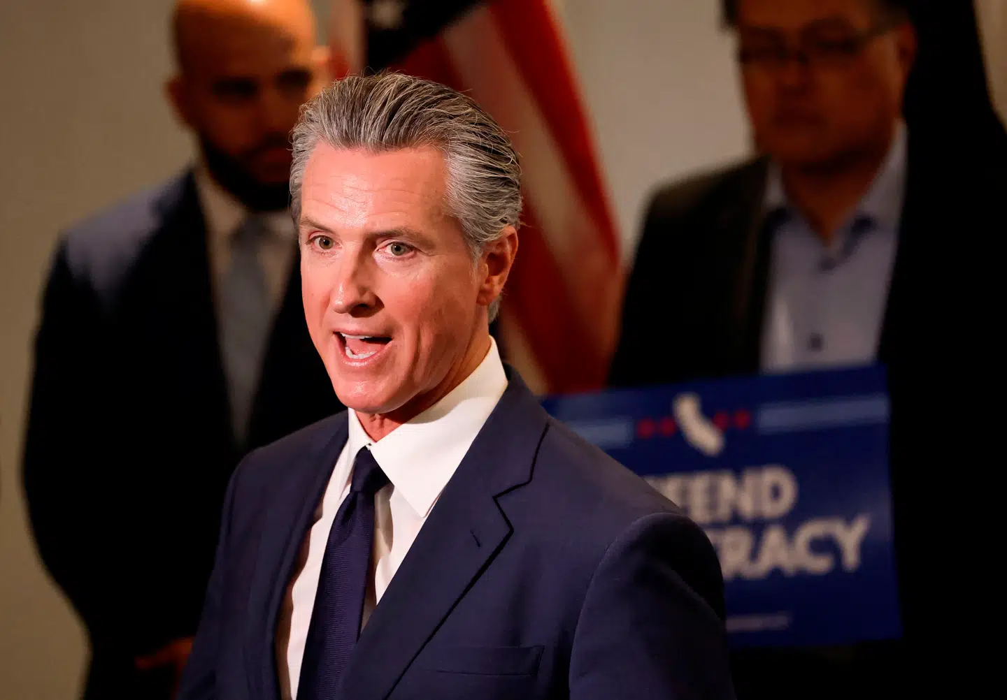 Gavin Newsom ligner efterhånden en uomgængelig præsidentkandidat i 2028. Foto: Mario Tama, Scanpix