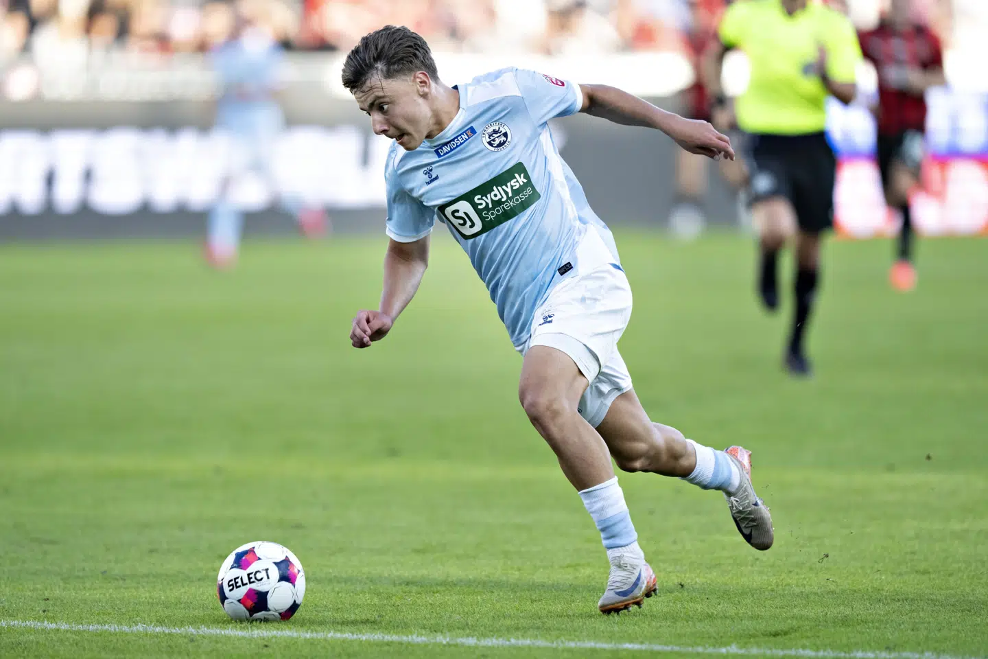 Olti Hyseni volder problemer for de fleste forsvarsspillere.