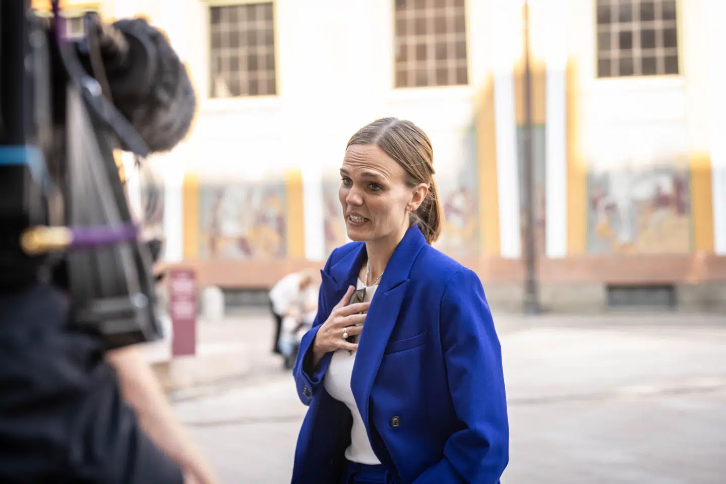 Danskerne kan være helt trygge ved at se porno, lyder det fra digitaliseringsminister Caroline Stage. Foto: Emil Nicolai Helms, Scanpix.