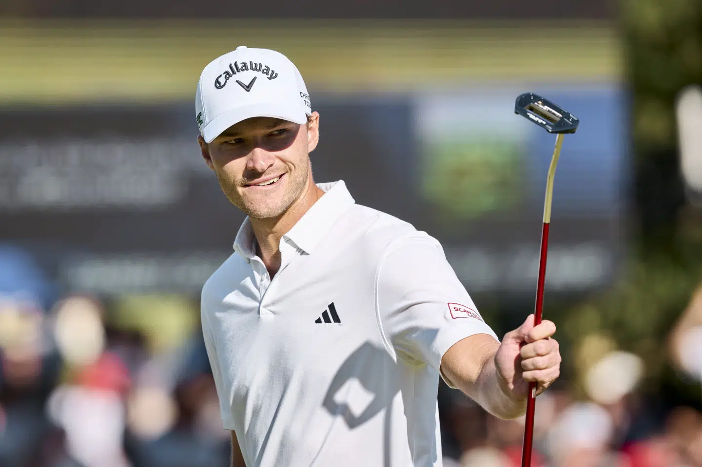Rasmus Højgaard bliver den femte dansker i Ryder Cup gennem tiderne. (Arkivfoto).