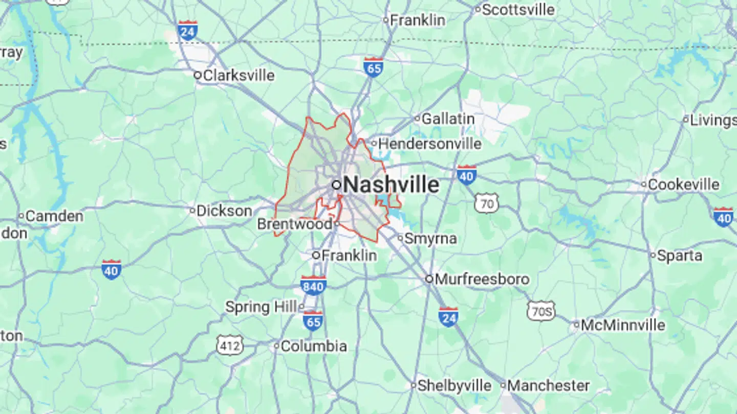 Det er i den amerikanske by Nashville, at en kvinde har gjort det uhyggelige fund.