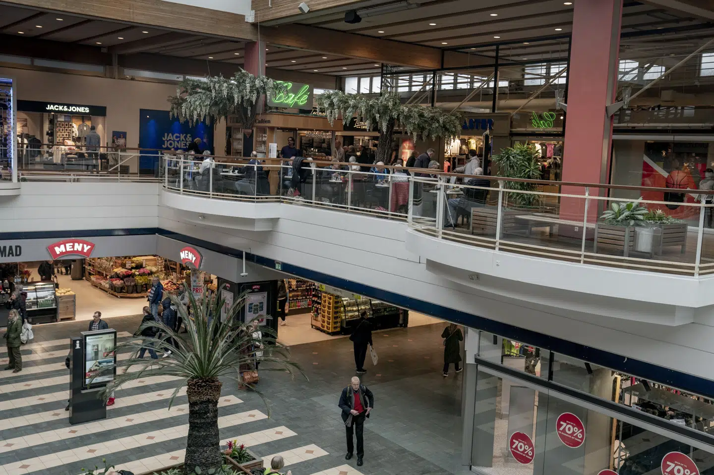 Storcentret Rødovre Centrum blev mandag formiddag ramt af strømnedbrud. I alt var 102.000 elkunder uden strøm, oplyser Radius. (Arkivfoto).