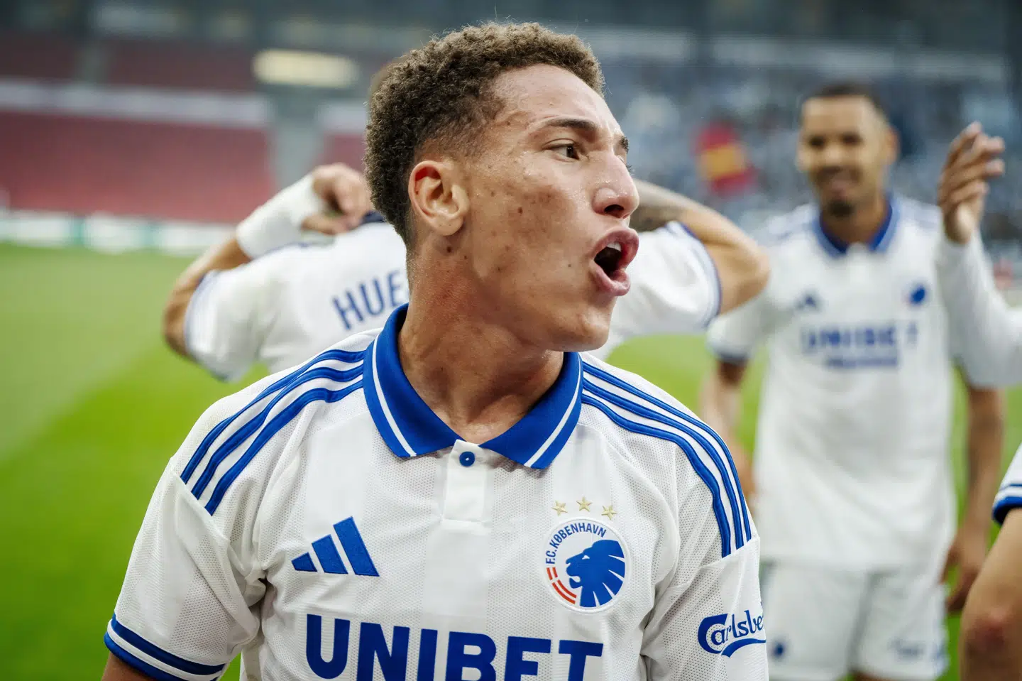 FC København købte i januar brasilianeren Robert Silva. Klubben havde i første halvdel af 2025 underskud på sine transferaktiviteter. (Arkivfoto).