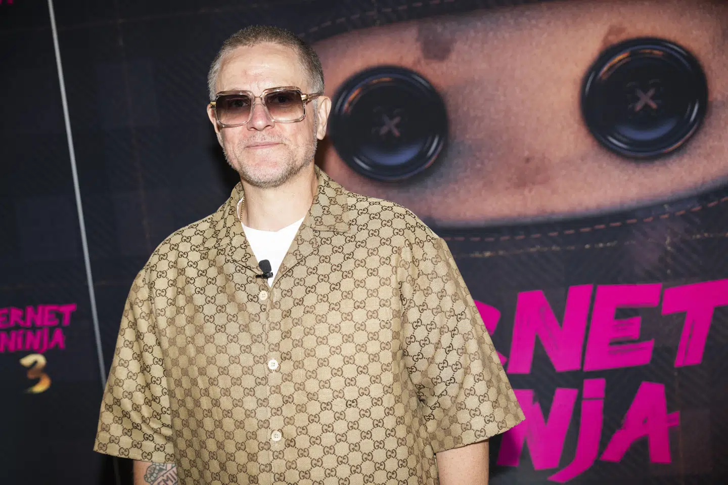 Anders Matthesen til gallapremieren på den tredje og sidste film i "Ternet Ninja"-trilogien. Han har lavet manuskriptet og er medinstruktør på alle tre film i serien. (Arkivfoto).