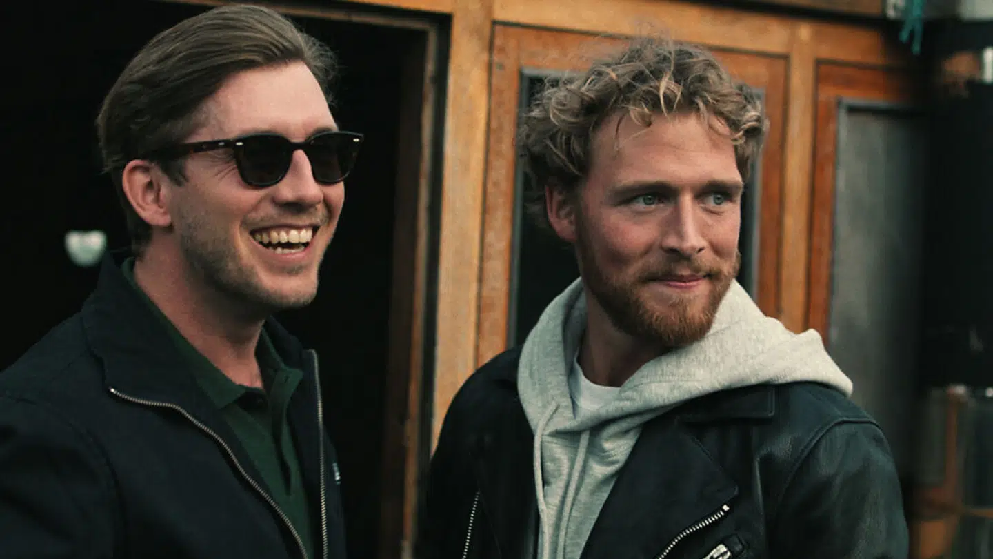 Sebastian Jessen og Christopher i Netflix-hittet 'A Beautiful Life'.