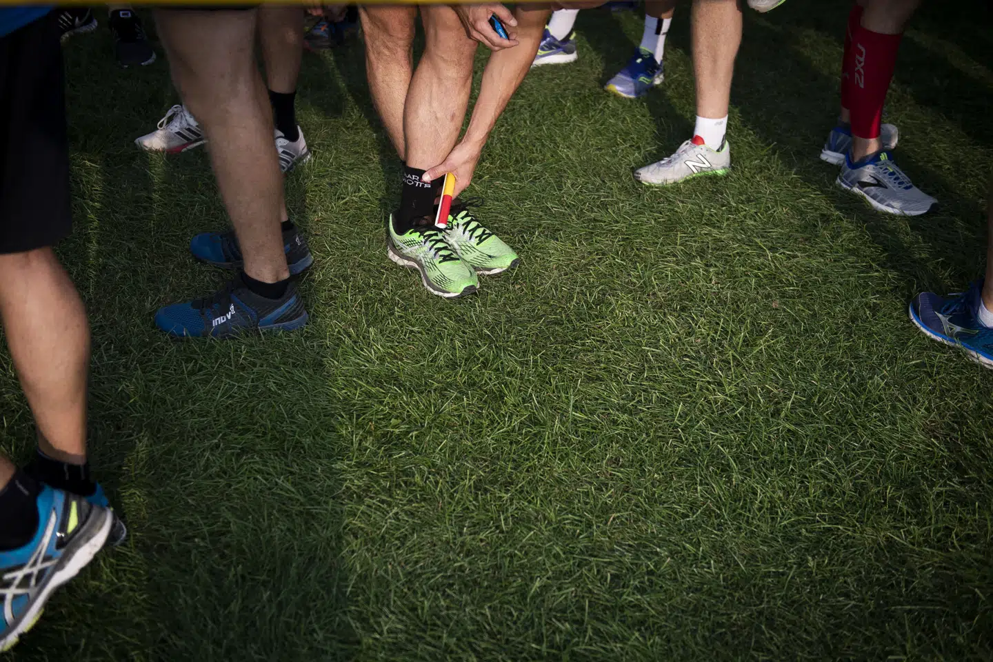 Omkring 30.000 snører løbeskoene over de kommende dage for at løbe DHL Stafetten i København. (Arkivfoto).