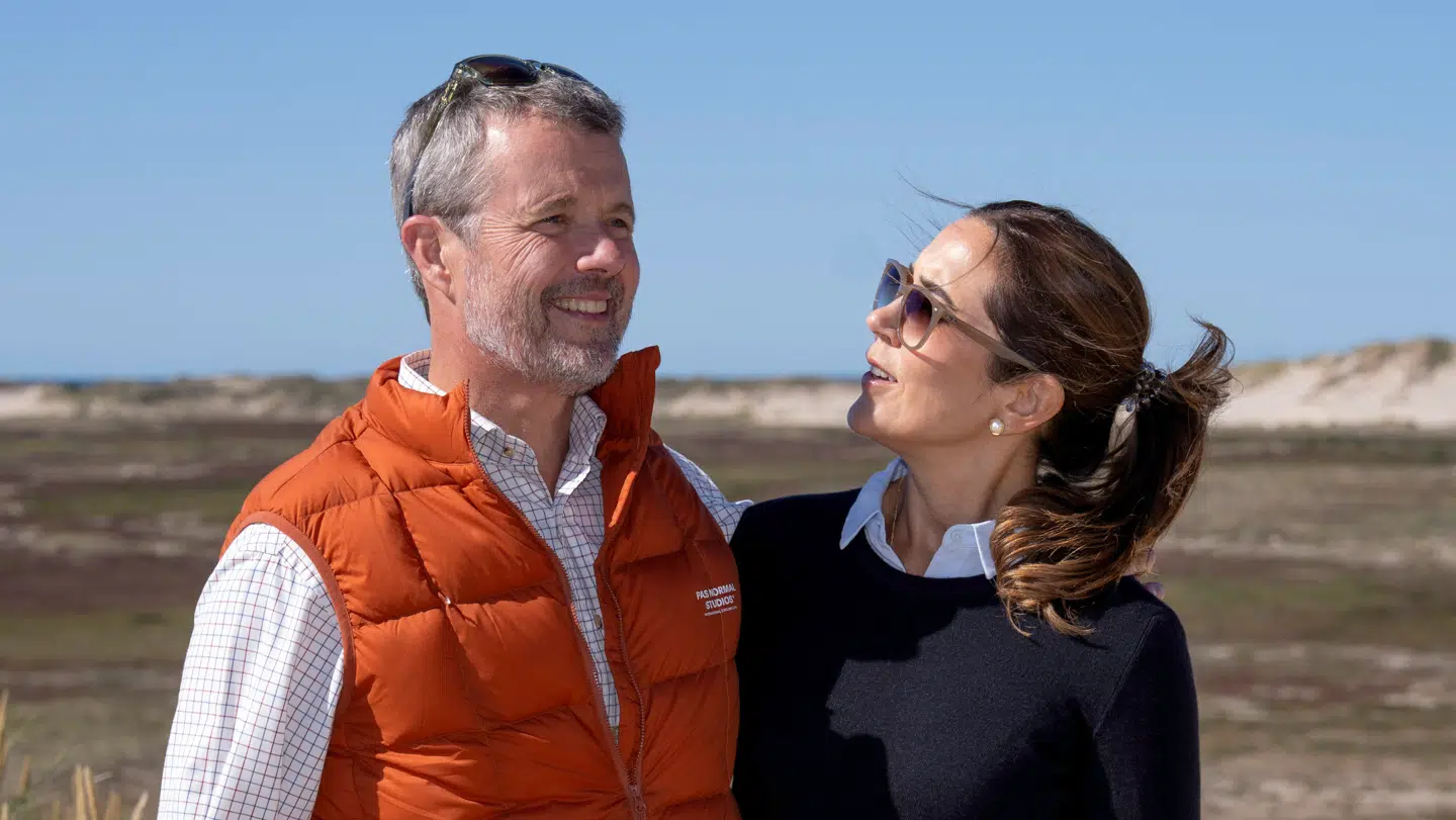 Kongeparret besøger Råbjerg Mile syd for Skagen – Kong Frederik og dronning Mary på sommertogt til Frederikshavn Kommune, mandag den 25. august 2025.