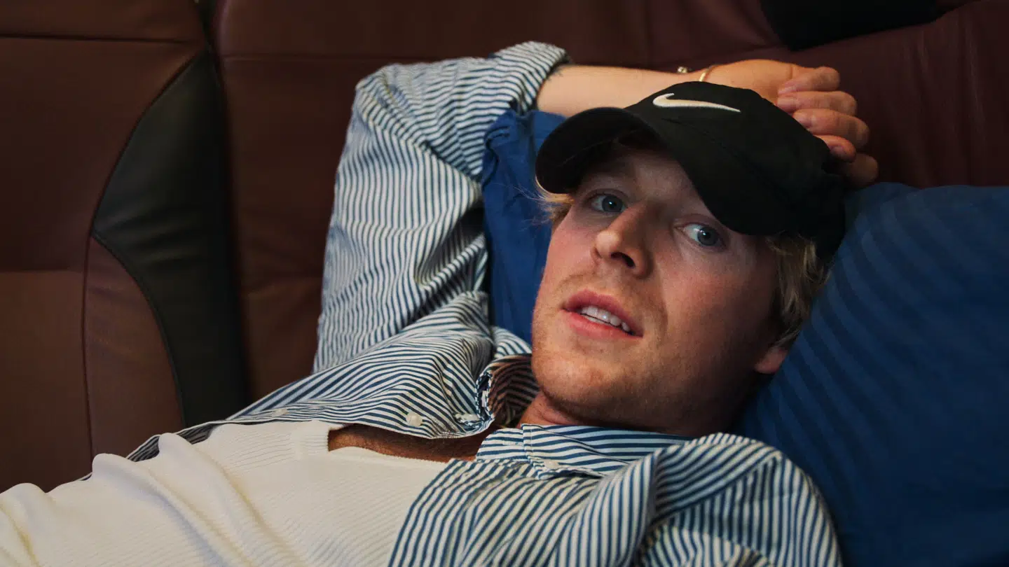 Christopher i sin nye Netflix-dokumantar 'A Beautiful Real Life'.