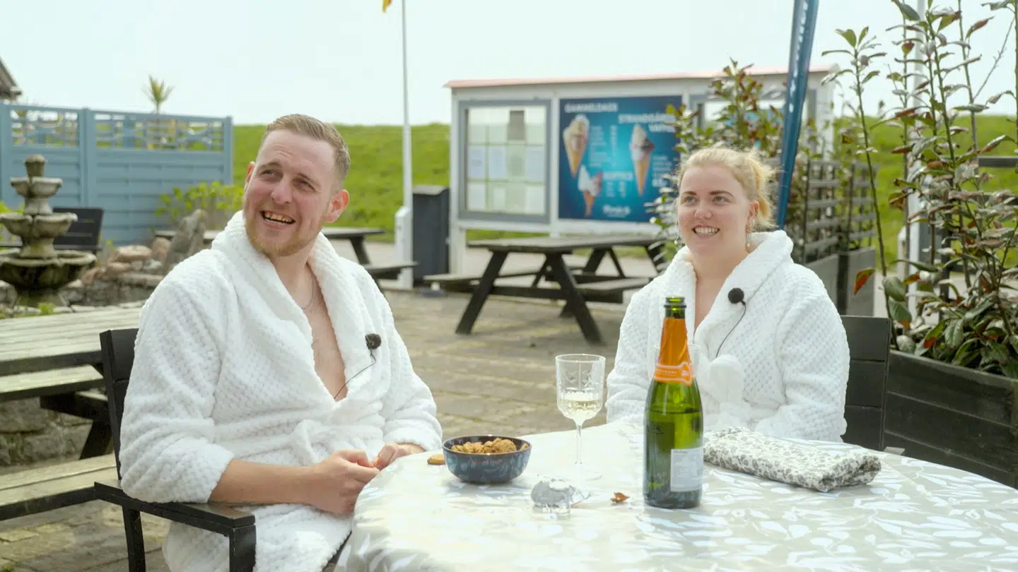 Steffan og Frida fik i DR-programmet et dyp i havet.