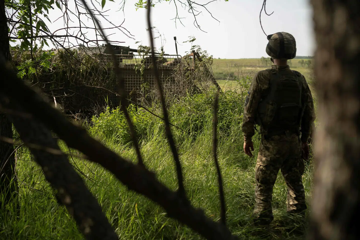 Yngre ukrainske mænd kan nu forlade Ukraine. Værnepligtsalderen er i Ukraine 25 år. (Arkivfoto).