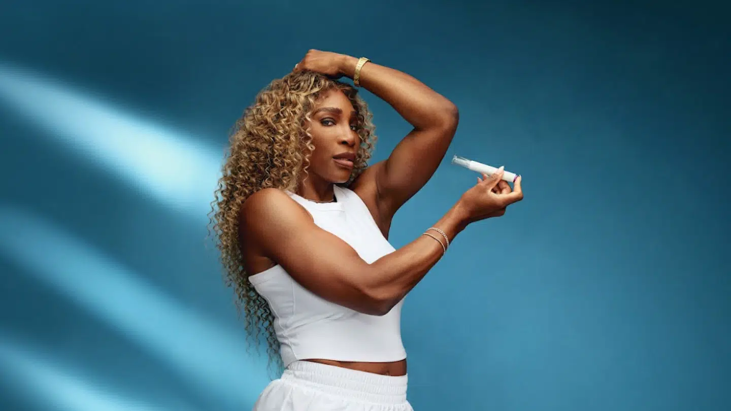 Serena Williams har kæmpet med vægten siden sin graviditet, men det er ikke længere et problem.