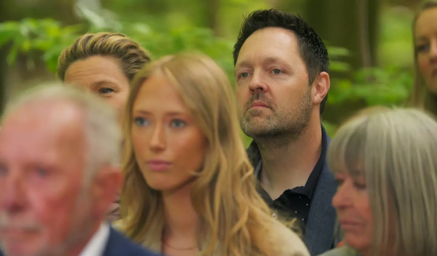 Tv-vært Marco Houlind var blandt gæsterne under Thomas og Mettes bryllup.