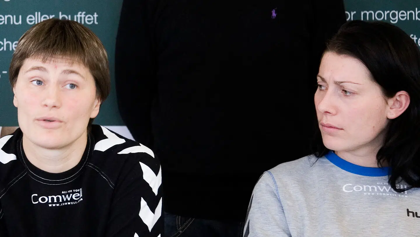 Anja Andersen og Bojana Popovic var en stor duo i dansk håndboldhistorie.