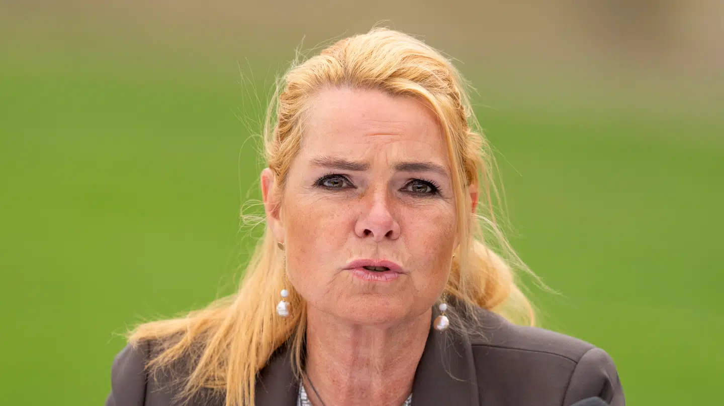 Danmarksdemokraternes formand, Inger Støjberg, reagerer på Valentines-kommentar fra Venstres formand.