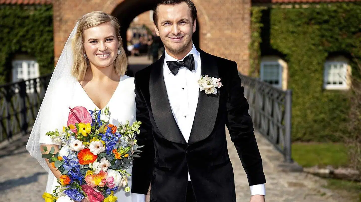 Rebecca Laudrup blev i starten af april 2019 gift med kæresten gennem flere år, Frederik Svejborg.