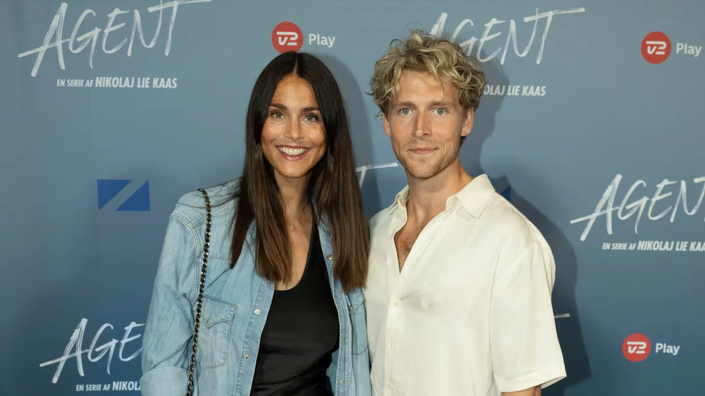 Christopher og Cecilie Haugaard blev gift i 2019.