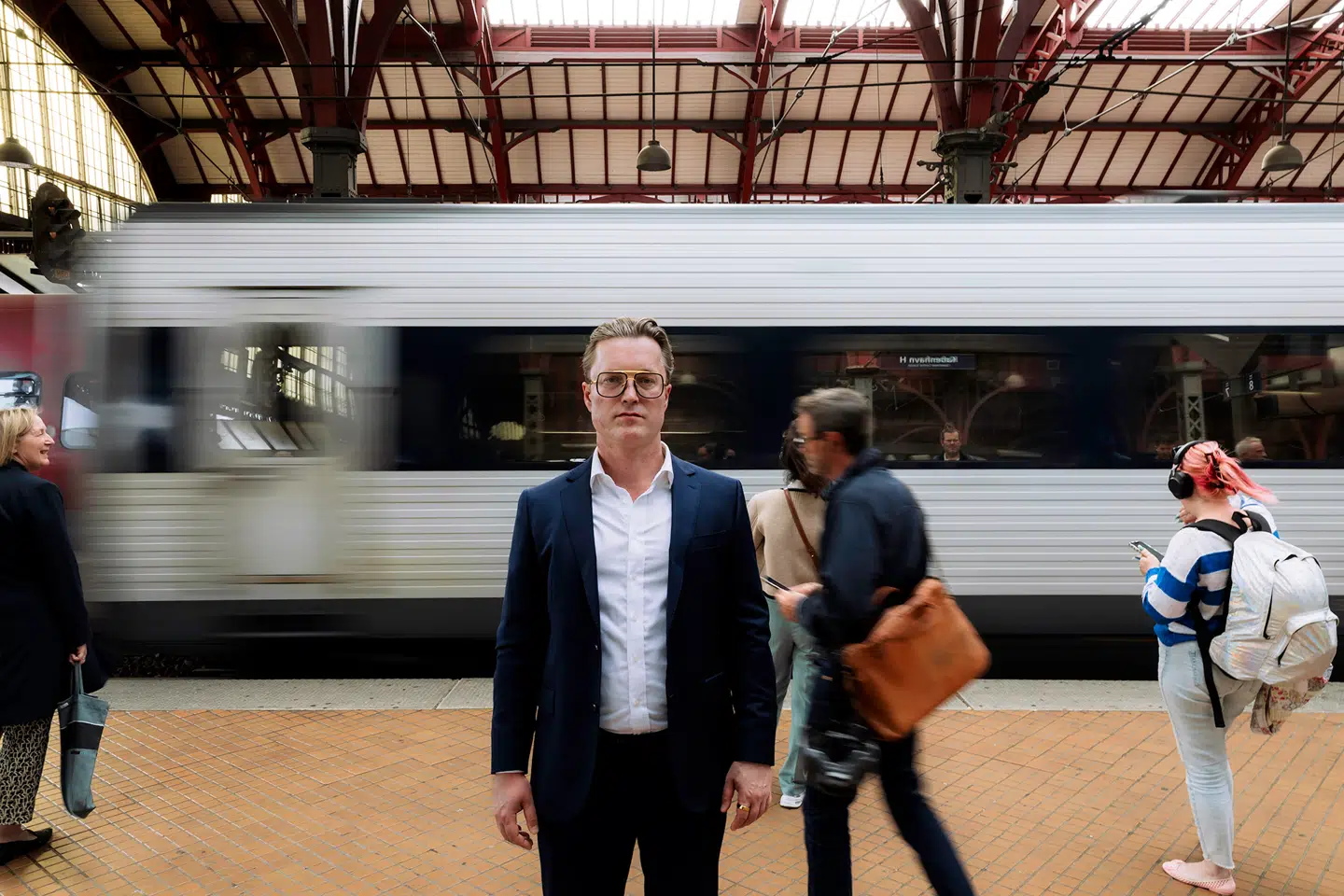 En togrejse er ifølge Jon Sigurd Wegener et ideelt tidspunkt til en hjernepause.