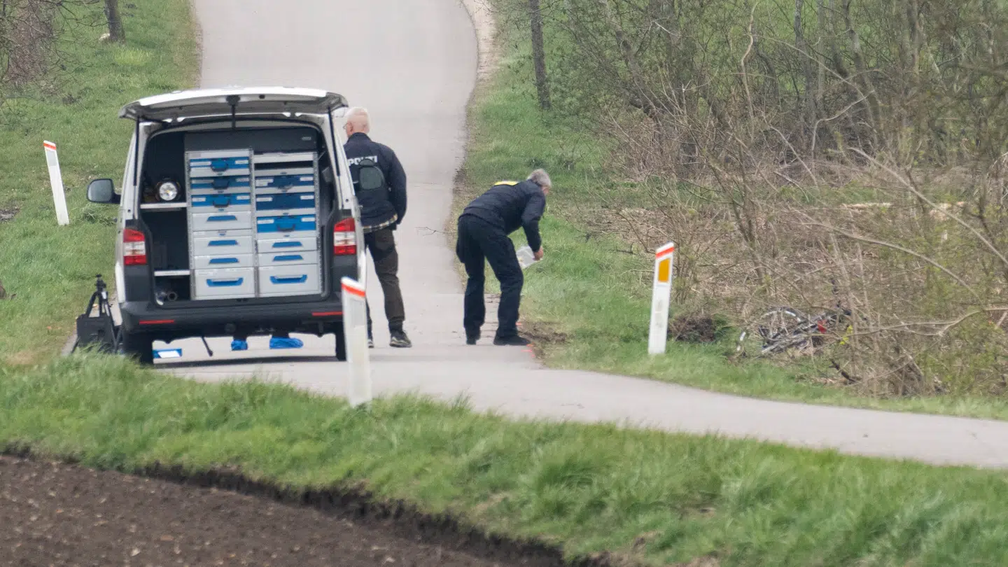 Det var her den 13-årige pige cykel blev fundet – hun forsvandt, mens hun var ude på sin avisrute.