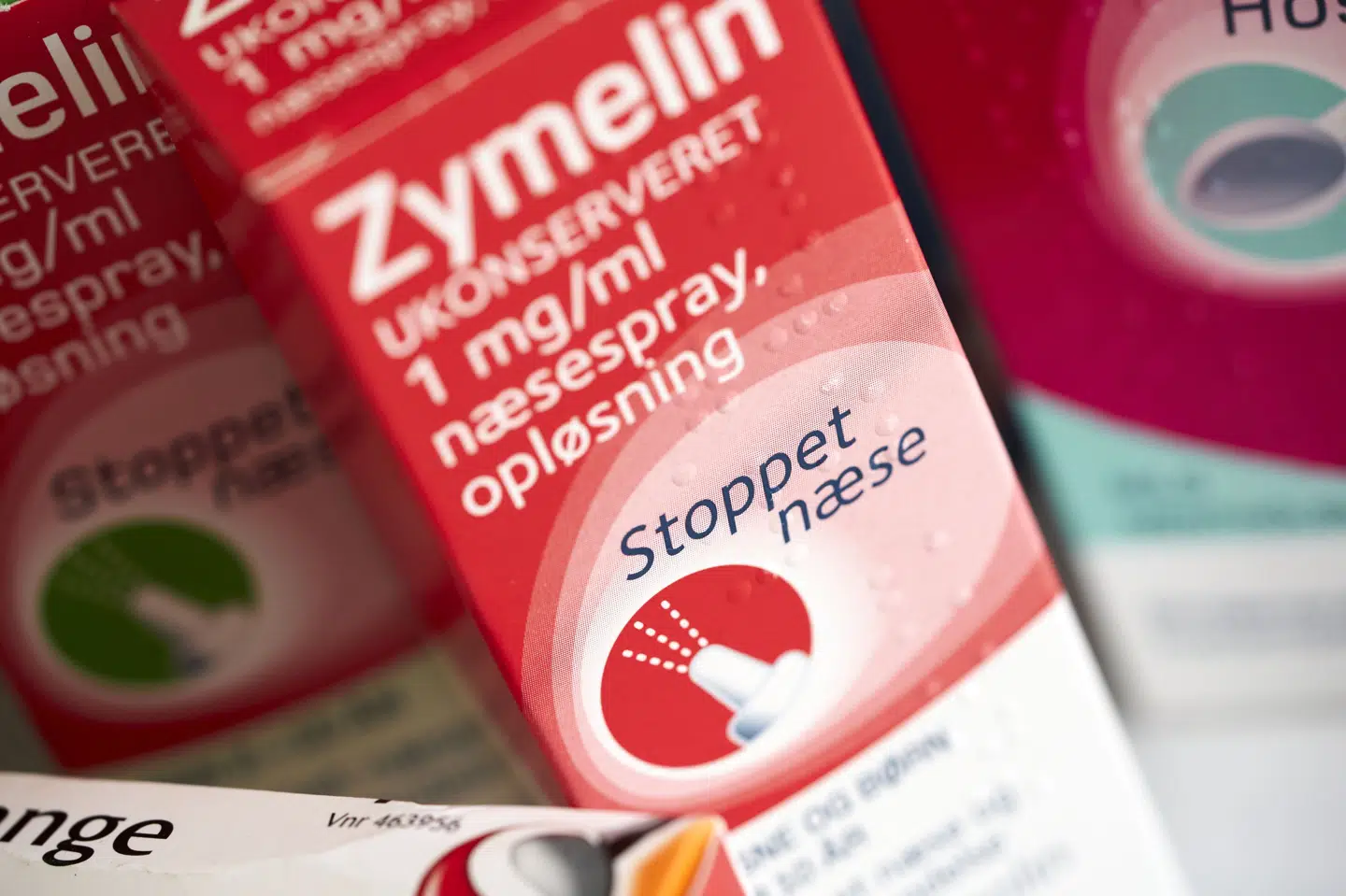 Næsespray bruges i næsen i forbindelse med forkølelse eller allergi. Næsespray mod forkølelse må højst anvendes tre gange om dagen i maksimalt ti dage. (Arkivfoto).