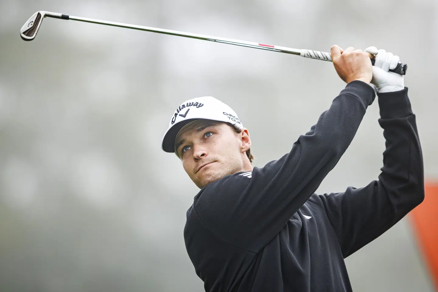 Rasmus Højgaard var flyvende på lørdagens runde i Schweiz.