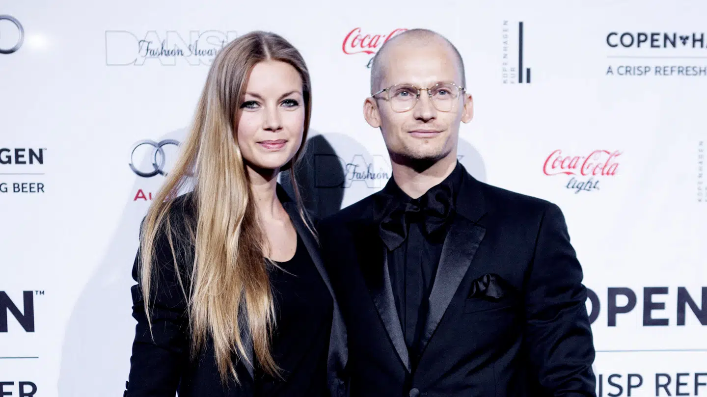 (Arkiv) På billedet ses Marianne Mosbæk sammen med hendes daværende kæreste Christian Stadil.