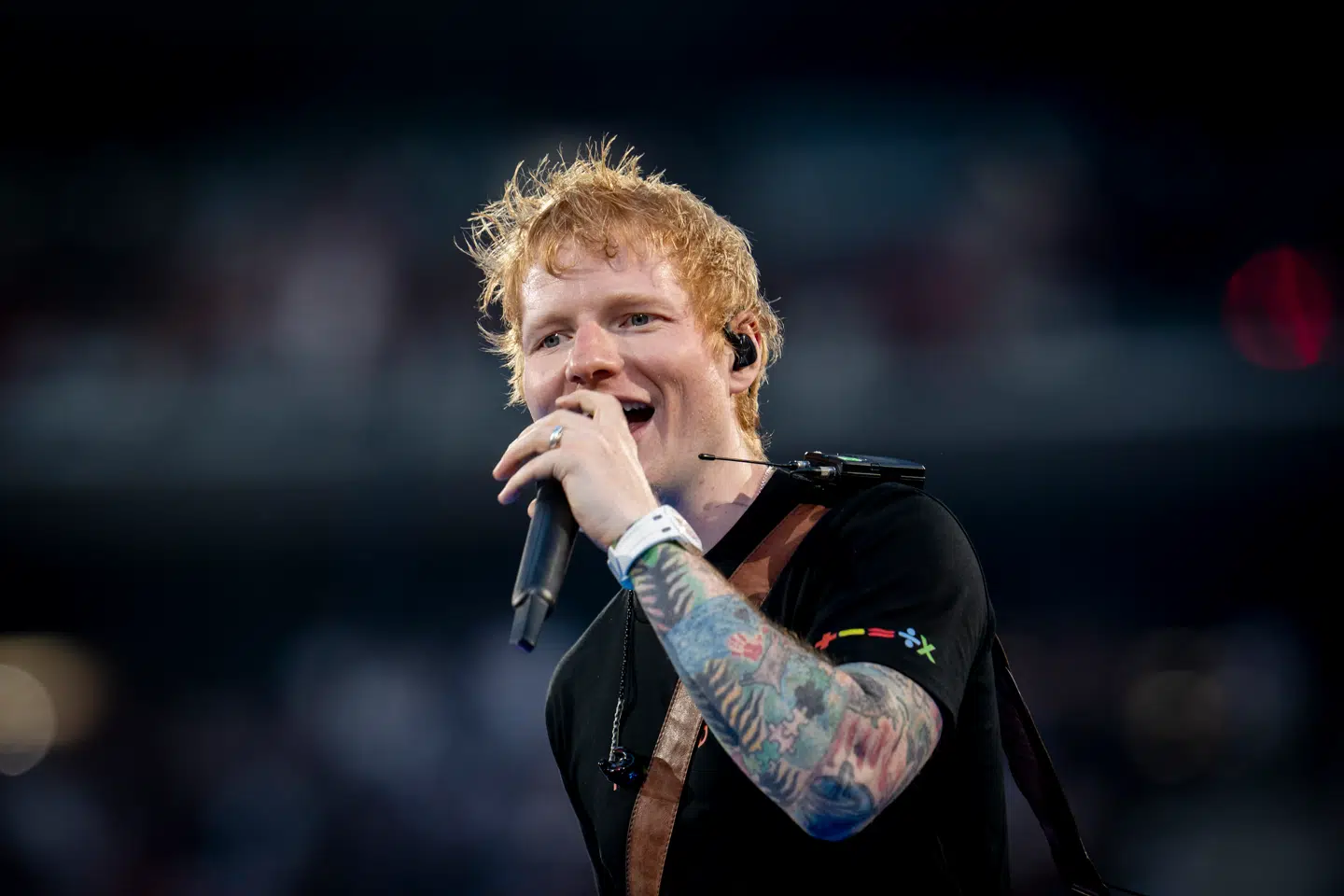 Ed Sheeran har torsdag til søndag givet fire koncerter i Øresundsparken på Amager. Arkivfoto.