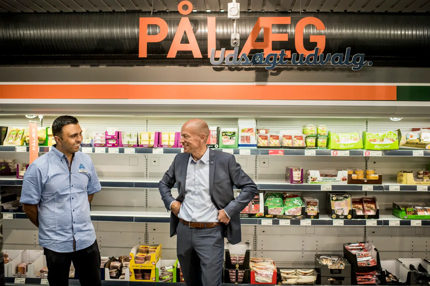 45 år på dansk grund blev det til for ALDI, der i 2022 måtte erkende, at der ikke var nogen fremtid i de danske butikker. Her er daværende direktør Finn Tang fotograferet i en butik i Glostrup i 2018.