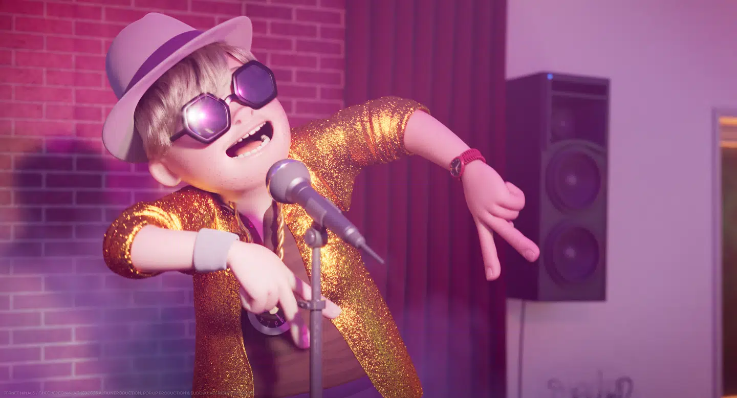 Askes bror Sune i 'Ternet Ninja 3'.