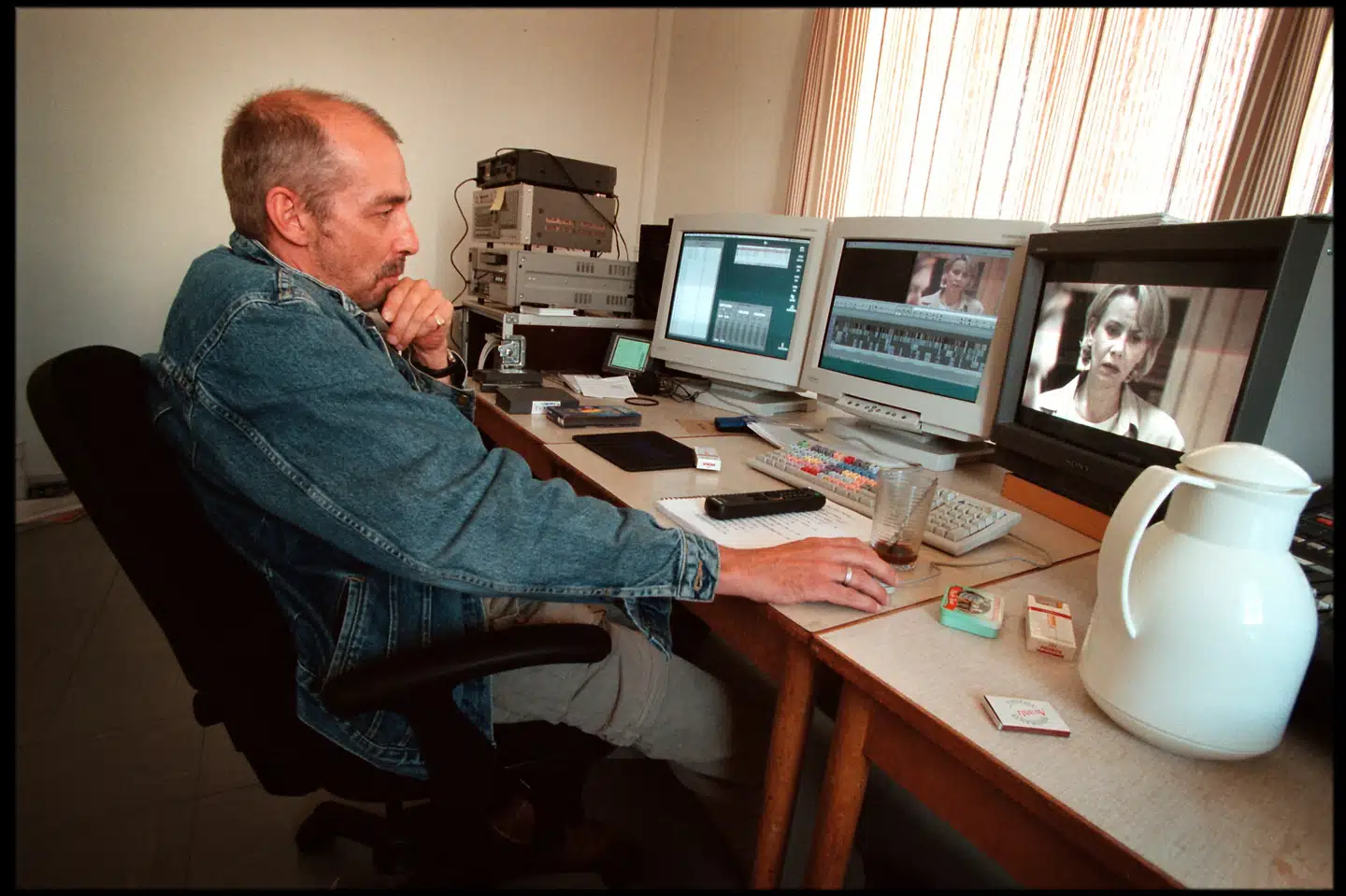 Morten Arnfred var også instruktør på serien "Hotellet", hvor billedet stammer fra. (Arkivfoto).