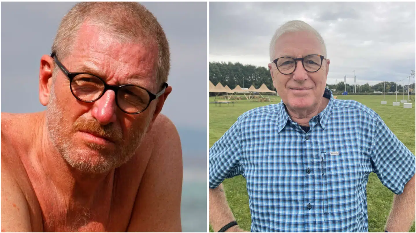 Villy, da han vandt 'Robinson' i 2009 (tv) og Villy anno 2025.