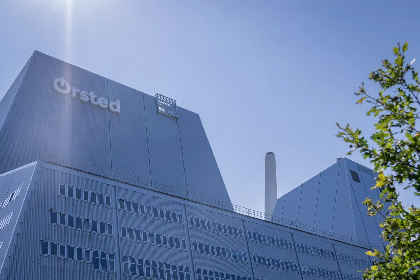 Eksteriør af Avedøreværket i Hvidovre, København, tirsdag den 19. august 2025. Kraftvarmeværket Avedøreværket er ejet af Ørsted.