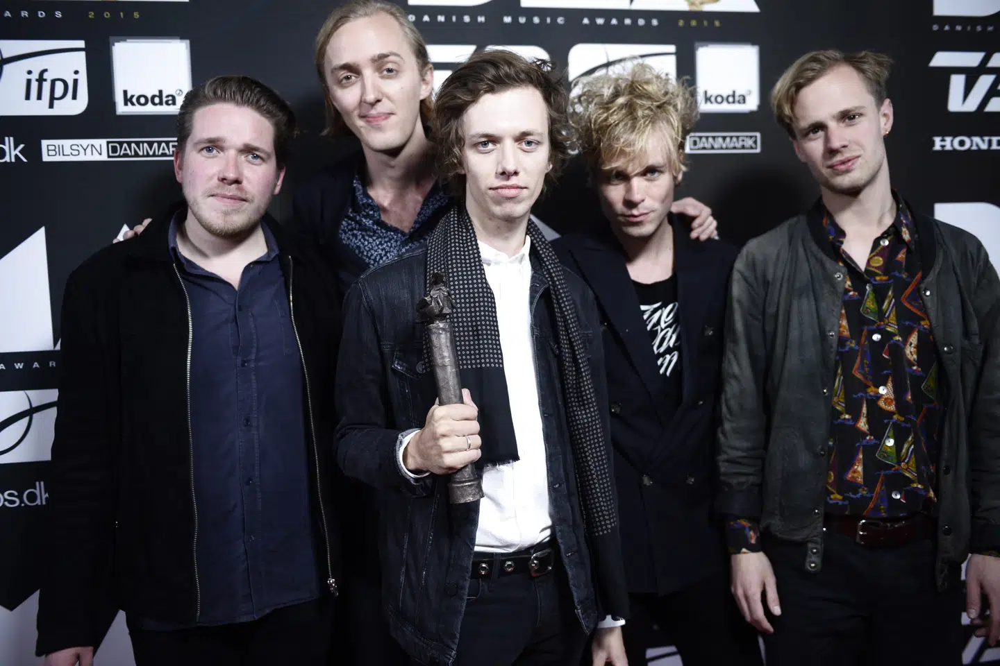 Rockbandet Ulige Numre udgiver fredag sin første nye musik i ti år. Her ses gruppen i 2015. (Arkivfoto).