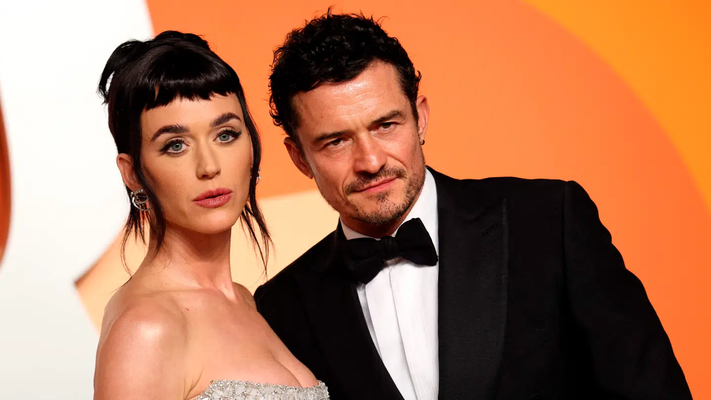 Verdensstjernen Katy Perry og den engelske skuespiller Orlando Bloom få måneder inden deres brud.
