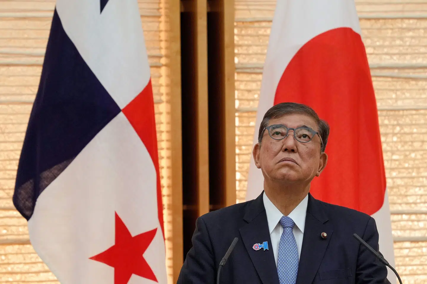 Shigeru Ishiba har været premierminister i Japan siden oktober sidste år. Han afløste Fumio Kishida. (Arkivfoto).