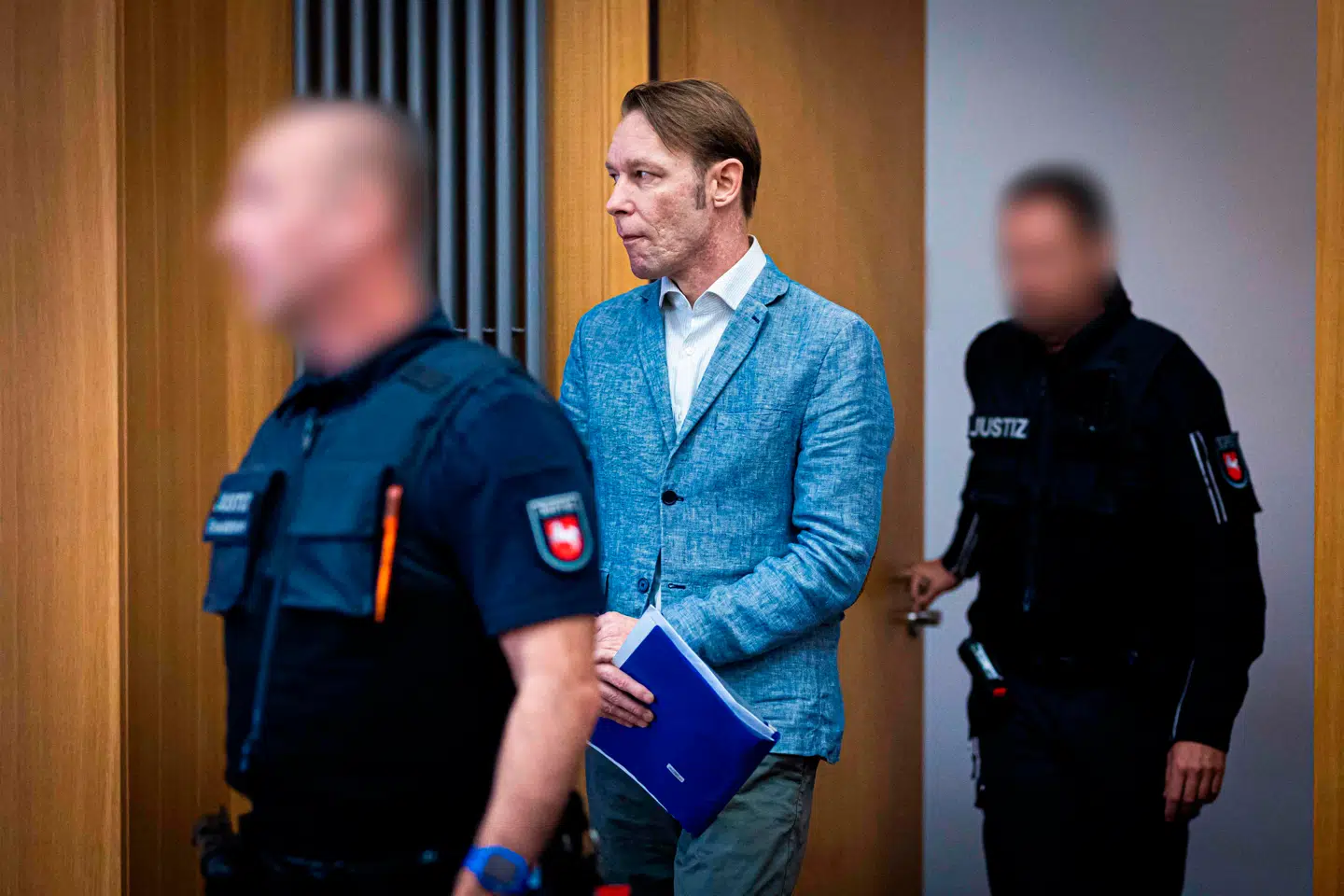 Christian Brückner i forbindelse med en retssag i Tyskland.