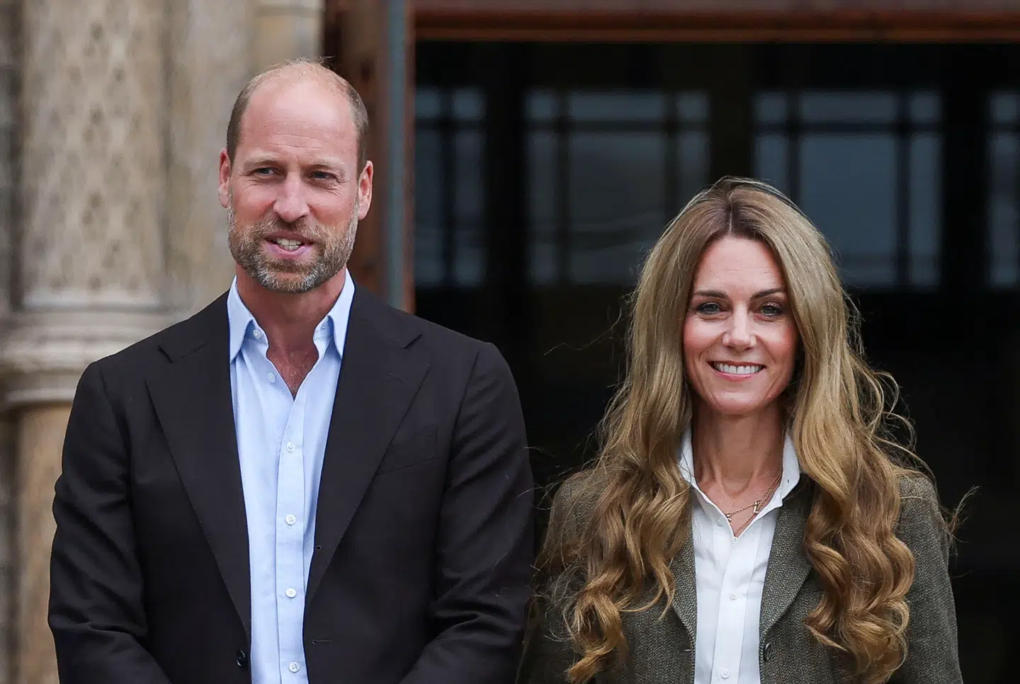 Det var dette billede af prinsesse Kate, taget torsdag foran det naturhistoriske museum i London, der startede snakken om prinsessens hår.