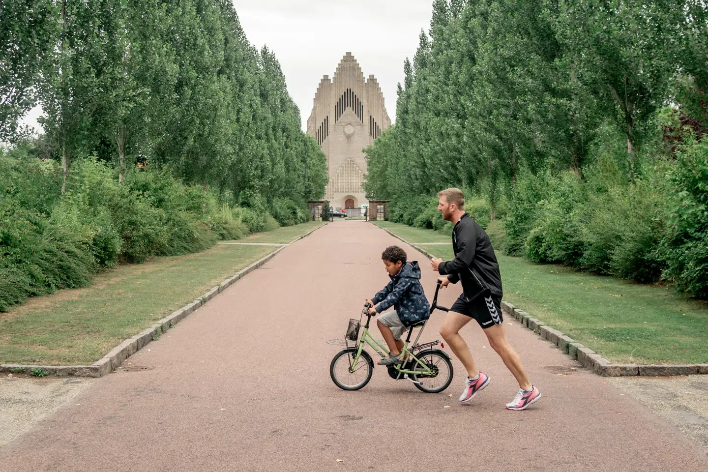 Sådan ser området ud nu, inden den forestående renovering.
